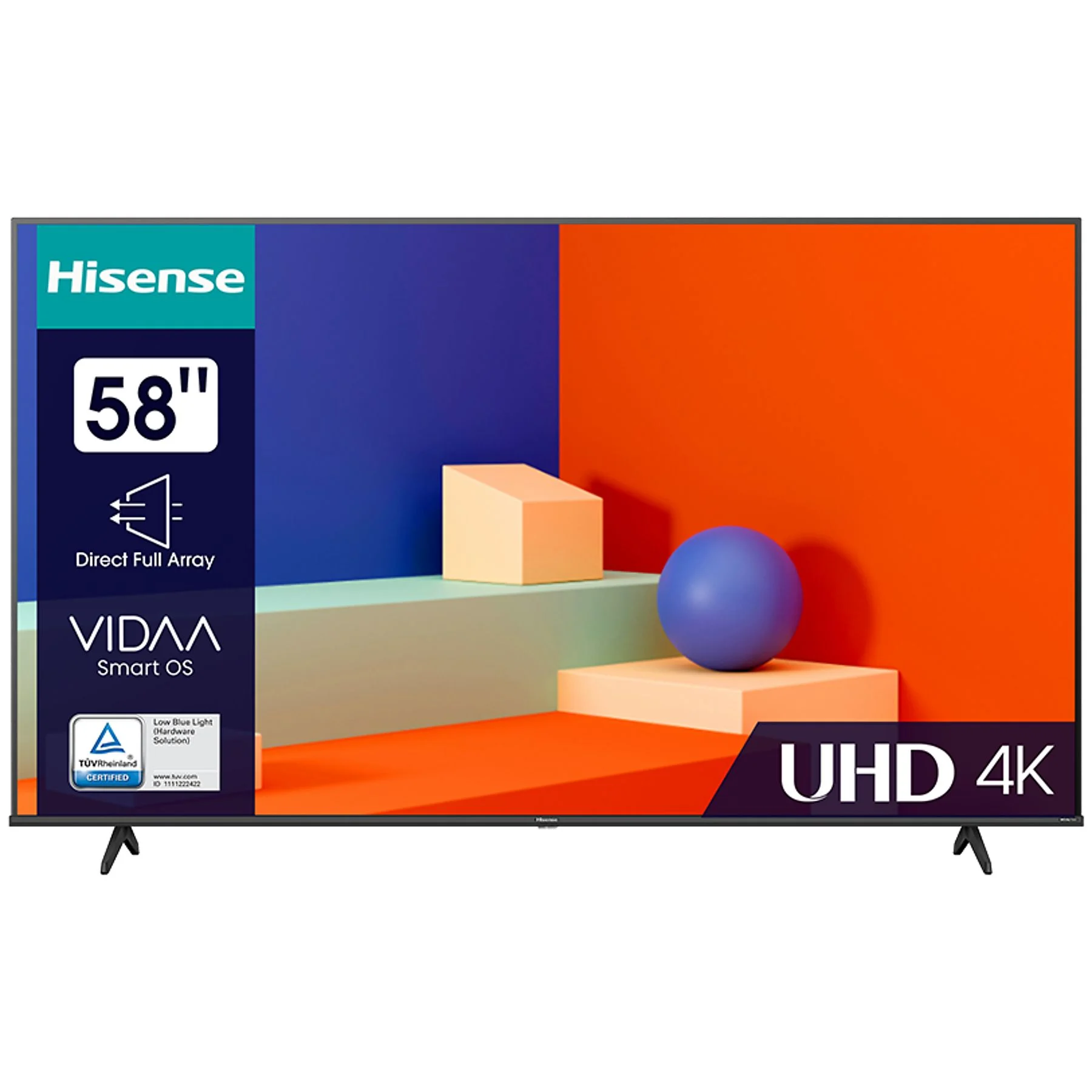 Megasale bei Mediamarkt: HISENSE 58 Zoll 4K Smart TV für unter unschlagbare €399